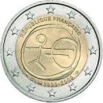 KOVANEC 2 eur Francija UEM/EMU 10. obletnica EKONOMSKE MONETARNE UNIJE