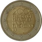 KOVANEC 2 eur Francija 2008 PRÉSIDENCE FRANÇAISE UNION EUROPÉENNE