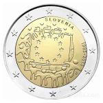 Kovanec 2 Evro, Euro, EUR, €, Slovenija Slovenia 1985 - 2015