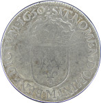 LaZooRo: Francija 1/2 Ecu 1650 M VF redkejši - srebro