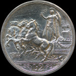 LaZooRo: Italija 2 Lire 1914 R XF - srebro