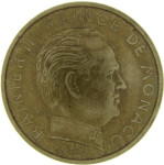 LaZooRo: Monaco 20 Centimes 1962 XF