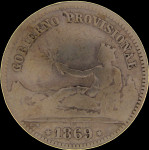 LaZooRo: Španija 1 Peseta 1869 VF - srebro