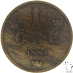 LaZooRo: Švedska 1 Ore 1884 XF