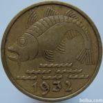 LaZooRo: Nemčija DANZIG 10 Pfennig 1932 VF/XF