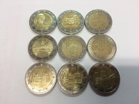 Prodam različne nemške evro kovance 2€.