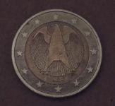 Redek 2 Euro kovanec iz Nemčije letnik 2008 brez mej EU in napako