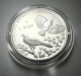 SREBRNIK 1993 San Marino 1.000 lire sokol (otaku)