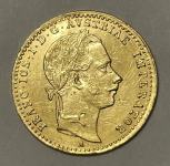 Zlatnik 1 Dukat 1865. "A" FRANC-IOS-I-D-G-AVSTRIAE-IMPERATOR