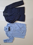 Fantovska obleka (suknjič, telovnik, hlače in srajca) št. 134