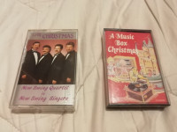KASETA LIVE CHRISTMAS  NEW SING QUARTET IN A MUSIC BOX CHRISTMAS