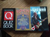 Knjige o glasbi - 5x - the who, records guide, rock session, itd.