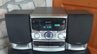 Sharp CD-C605 Radio Kasetofon, CD predvajalnik, Ojačevalec, Zvočnik