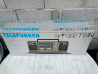 Telefunken HP 202 TWIN Stereo RadioRecorder (NOVO) l.1986