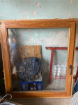 Okno leseno 120x115cm