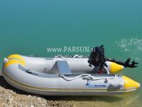 KOMPLET napihljiv čoln gumenjak Viamare 330+ izvenkrmni motor Parsun 5