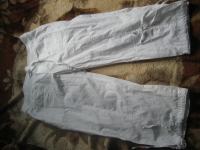 Nosečniške bele hlače-bombažne, poletne, COLOURS, VEL.36
