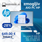 HP Pavilion AiO 24 AMD R5 –  ALL IN ONE PC – AKCIJA