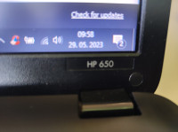 Prenosnik HP 650 - ohranjen