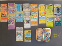 Pokemon karte - Prodam - Kot Nove - 91 Kart + Mini Skatlica