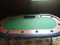 Poker miza samostoječa za 9 igralcev 30eu