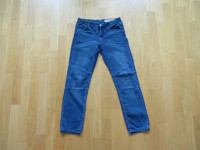 jeans elastične hlače št. 158 - KOT NOVE!!!