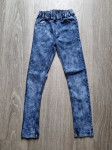 Jeans hlače, elastične št. 140