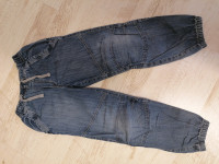 Jeans hlače na elastiko NOW, št. 128/134