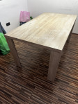 Jedilna miza 160x90 + 4 stoli