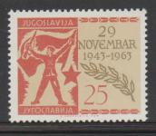 Jugoslavija leto 1963 - PARTIZAN Z ZASTAVO