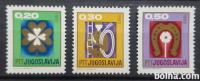 Novo leto - Jugoslavija 1967 - 1254/1256 - serija, čiste (Rafl01)