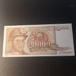 20000 DINARJEV 1987 UNC