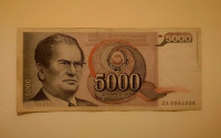 5000 DINARJEV 1985 SFRJ ZA!