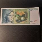 50000 DINARJEV 1988