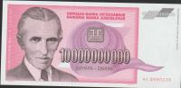 BANKOVEC 10000000000 DINARA AA P127 (JUGOSLAVIJA)1993.UNC