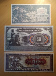 BANKOVEC JUGOSLAVIJA 50 DINARA 1929 IN 1950 2X LOT 3X