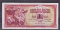 JUGOSLAVIJA - 100 dinara 1965 barok serija BO