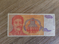 Jugoslavija 50.000 dinarjev 1994
