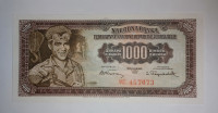 Prodam bankovec 1000 dinarjev 1955