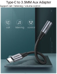 Novo! USB-C adapter na 3.5mm aux XIAOMI, HUAWEI, OPPO, ONEPLUS, itd