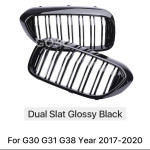 BMW 5 G30 G31 G38 2017 - 2020 Emblem Grill ledvičke crne black