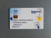 Telekartica,Telekom Slovenije.Žarnica