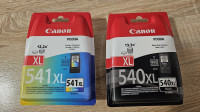 Kartuši Canon PIXMA 541XL (barvna) ali 540XL (črna) - posamezna 15 EUR