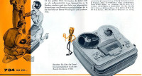 Tape Recorder Reel to Reel magnetofon UHER 734 iz 1962 4,75/9,5/19cm/s