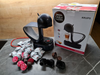 KRUPS Dolce Gusto Infinissima + Nespresso adapter