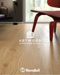 Talne ploščice imitacija lesa Artwood-Novabell MALT