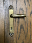 Kljuka za vrata - medenina