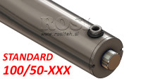 Hidravlični cilinder 100/50 STANDARD hod od 100 do 1500mm