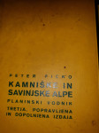 KAMNIŠKE IN SAVINJSKE ALPE PLANINSKI VODNIK, PETER FICKO 1982