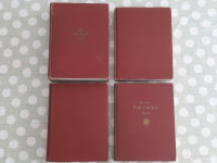 4 STARE KNJIGE BRITANICA,BOOK OF THE YEAR 1938-1946,WW2,DRUGA SVETOVNA
